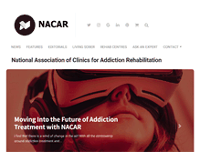 Tablet Screenshot of nacar.org.uk